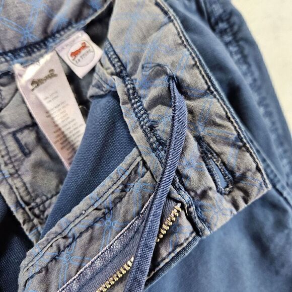 Le Tigre Pants Mens Size 34Wx34L Blue Straight Leg Chino Flat Front - Picture 6 of 10